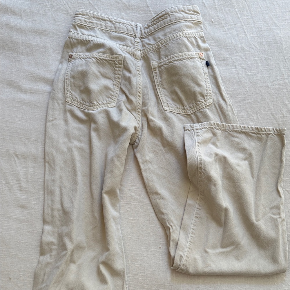 Pilcro Wide Leg pants soft jean sz 25